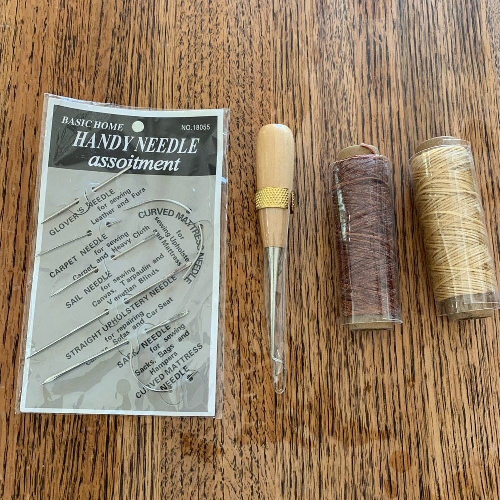 NEW Basic Hm 7 Pc Handy Needle Assortment 18055 Heavy Duty Purpose Sewing Kit